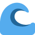 🌊 Wasserwelle-Emoji-Bedeutung