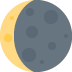 🌘 Abnehmende Mondsichel Emoji-Bedeutung