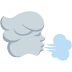 🌬 Windgesicht-Emoji-Bedeutung