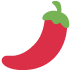 🌶 Peperoni-Emoji-Bedeutung