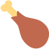 🍗 Geflügelkeule Emoji-Bedeutung