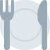 🍽 Gabel und Messer mit Teller-Emoji-Bedeutung