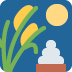 🎑 Mondbeobachtungszeremonie Emoji-Bedeutung