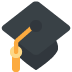 🎓 Bedeutung der Abschlusskappe Emoji