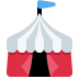 🎪 Zirkuszelt-Emoji-Bedeutung