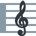 🎼 Musikpartitur-Emoji-Bedeutung