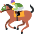 🏇 Pferderennen-Emoji-Bedeutung