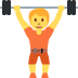 🏋 Gewichthebende Person Emoji-Bedeutung