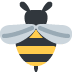🐝 Bedeutung des Emojis „Honigbiene“.