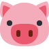 🐷 Schweinegesicht-Emoji-Bedeutung