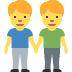 👬 Händchenhaltende Männer Emoji-Bedeutung