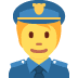 👮‍♂ Männlicher Polizist Emoji-Bedeutung