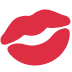 💋 Kiss Mark Emoji-Bedeutung