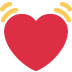 💓 Emoji-Bedeutung: Schlagendes Herz