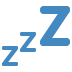 💤 Emoji-Bedeutung: ZZZ-Symbol für Schlaf und Müdigkeit