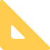 📐 Dreieckiges Lineal Emoji-Bedeutung