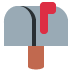 📫 Geschlossener Briefkasten mit erhobener Flagge Emoji-Bedeutung