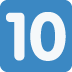 🔟 Tastenkappe 10 Emoji-Bedeutung
