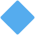 🔷 Große blaue Raute Emoji-Bedeutung