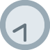 🕣 : halb acht: Emoji-Bedeutung
