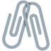 🖇 Verknüpfte Büroklammern-Emoji-Bedeutung