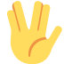 🖖 Vulkanischer Gruß-Emoji-Bedeutung