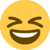 😆 Grinsendes, schielendes Gesicht Emoji-Bedeutung
