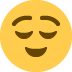 😌 Erleichtertes Gesicht Emoji-Bedeutung