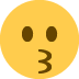 😗 Küssendes Gesicht Emoji-Bedeutung