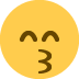 😙 Küssendes Gesicht mit lächelnden Augen Emoji-Bedeutung