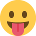 😛 Gesicht mit Zunge Emoji-Bedeutung