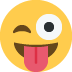 😜 Zwinkerndes Gesicht mit Zunge Emoji-Bedeutung