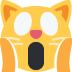 🙀 Bedeutung des Emoji „Müde Katze“.