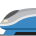 Hochgeschwindigkeitszug 🚄 Emoji-Bedeutung