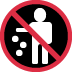 🚯 No-Littering-Emoji-Bedeutung