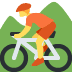 🚵‍♂ Bedeutung des Emoji „Mann beim Mountainbiken“.
